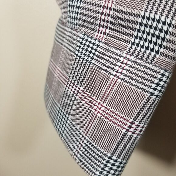 Peter Millar Shirt Men Medium Button Up Houndstooth Check Long Sleeve Cotton - Picture 3 of 11